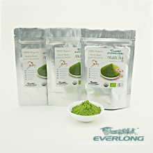 Matcha Super Grüner Tee Pulver Japanischer Stil 100% Bio EU Nop Jas Zertifizierter Kleiner Auftrag Verfügbar (MT 01)